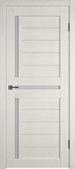 Дверь GL Light 16 Latte (дуб латте) бел.сат. 700*2000 