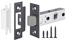 Защелка врезная PLASTIC P12-45-25 GR графит