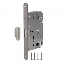 Защелка врезная (сантехническая) магнитная ML 96WC-50 SN (мат.никель)