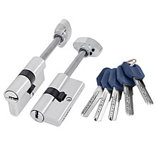 Цилиндр со штоком (35+10+25) CP хром 5 кл.