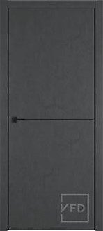 Дверь Urban1 Jet loft Black mould BE (запил1) 70