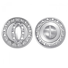 Накладка для задвижки (круглая ручка поворотная) ВК6 МТ CР-8 хром (ликвидация)