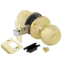 Ручка защелка (шар) золото 6072 РВ-Р (без фик.)