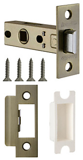 Ручка защелка (шар) черный 6082 BL-Е (кл./фик.)