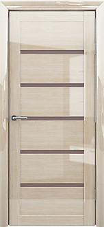 Полотно остекленное Глянец мокко Вена GL 800 стекло бронза