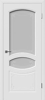 Дверь 13ДР0 Версаль белая эмаль  70 Распродажа