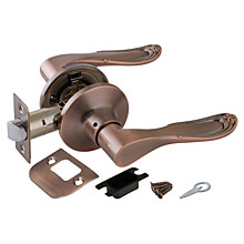 Ручка защелка (рычаг) медь 6030 AC-P (без фик.)