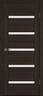 Дверь GL Atum X 7 Wenge (венге) матовое стекло 90