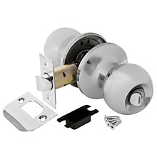 Ручка защелка (шар) хром 6072 СР-Е (кл/фик.)