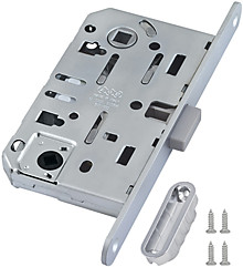 Замок магнитный (сантехнический) WC никель с отв.пл.B02402 05 06 MEDIANA POLARIS