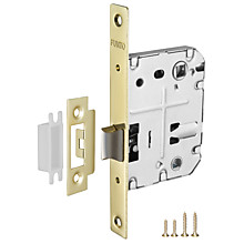 Защелка врезная (сантехническая) L72-50 BL черный