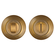 Накладка для задвижки (круглая ручка поворотная) ВК6 TL CFB-18 кофе глянец