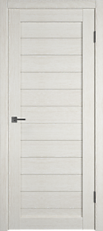 Дверь GL Light 16 Latte (дуб латте) 70 вырез под ручку, задвижку, петли