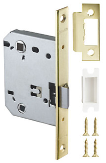 Ручка защелка (рыч.) черный 6010 BL-B (фик.) 