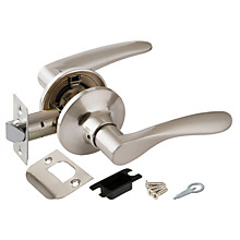 Ручка защелка (рычаг) мат.никель 6020 SN-Р (без фик.)