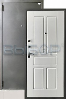 Дверь метал. "Винтаж 3К" (белое дерево) 960 R