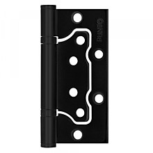 Петли (бабочка) без врезки 200-2B 100x2,5 BL черный